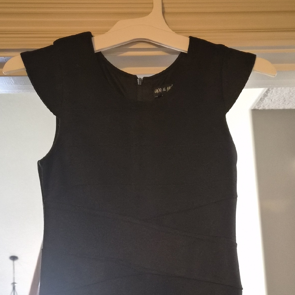 Chic Black Formal Kids Dress